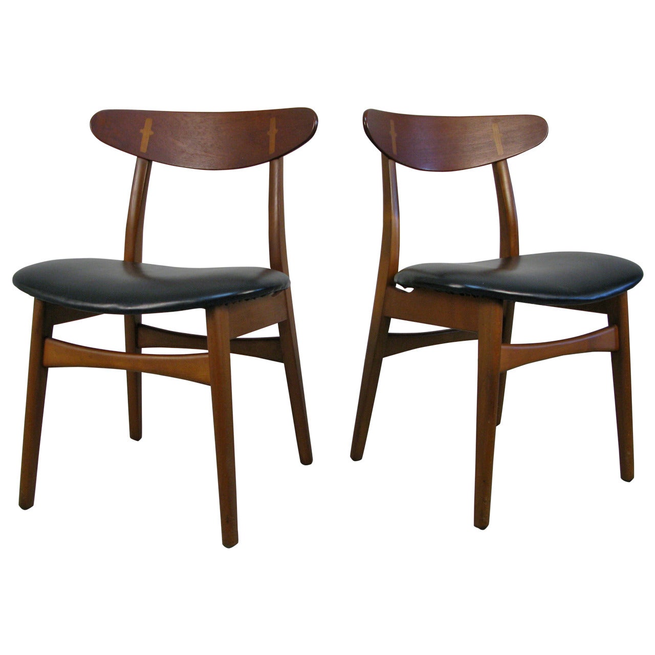 Pair of CH-30 Chairs by Hans Wegner