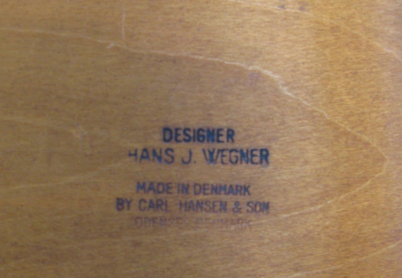 Pair of CH-30 Chairs by Hans Wegner In Good Condition In Hudson, NY