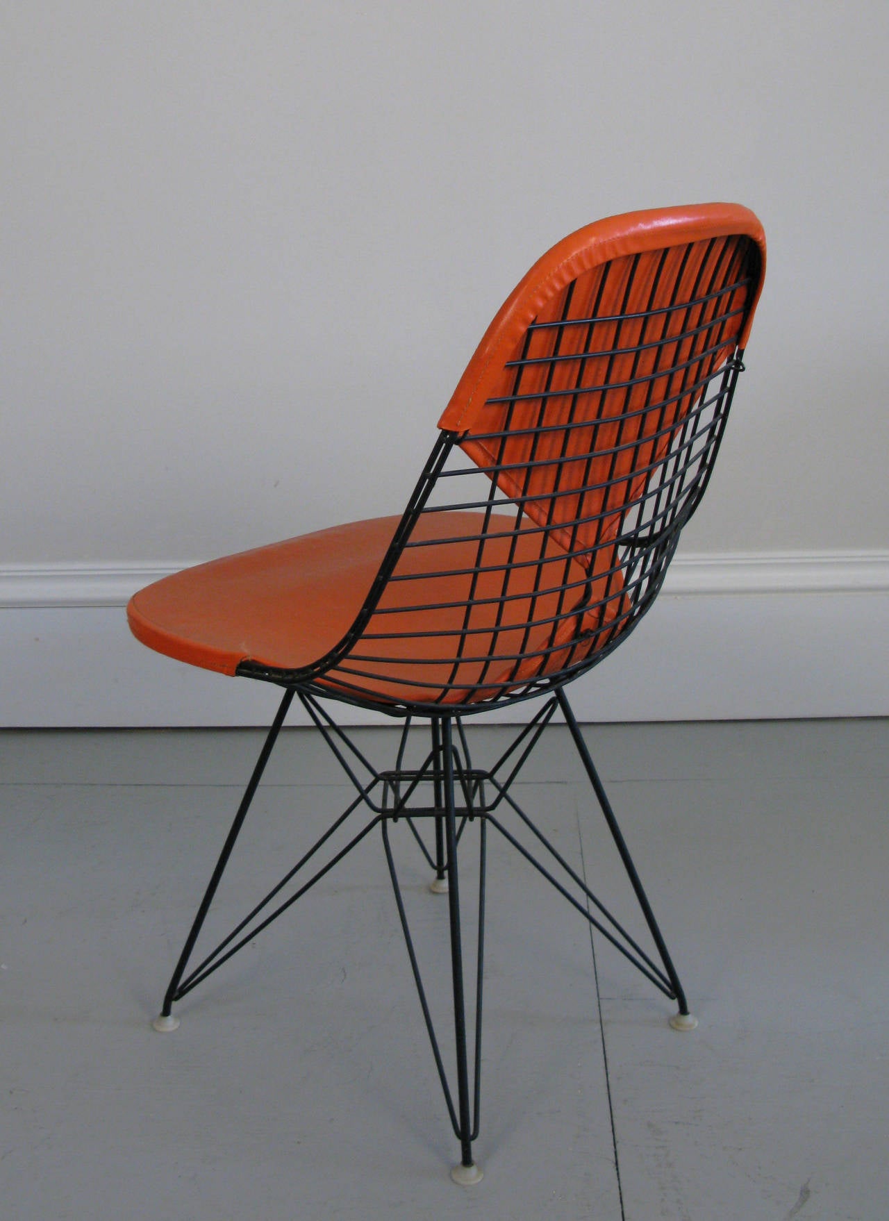 American Four 1950s Eames DKR Wire Chairs for Herman Miller