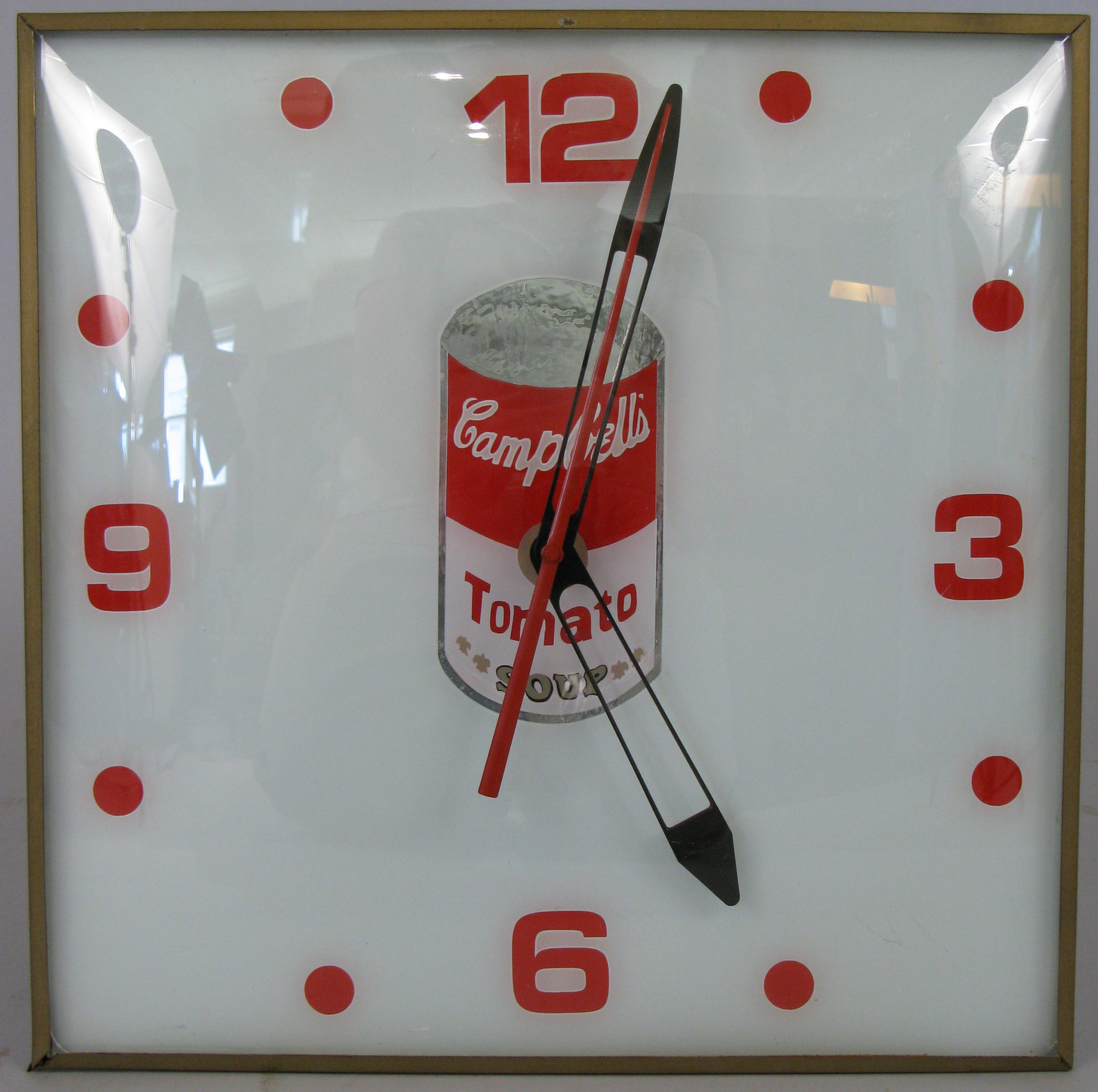 1960's Advertising Campbell Soup Clock