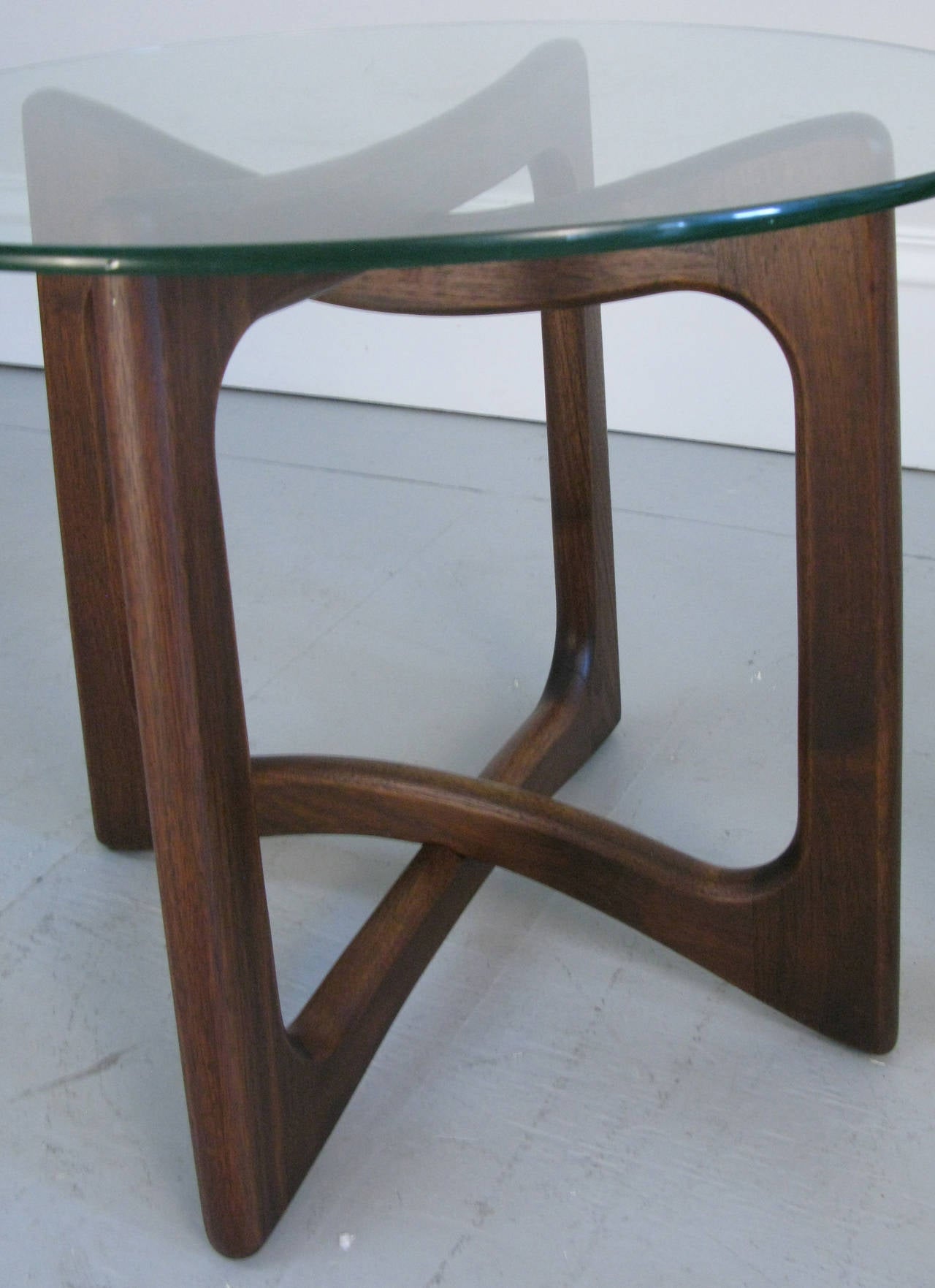 Woodwork Pair of Mid-Century End Tables by Adrian Pearsall