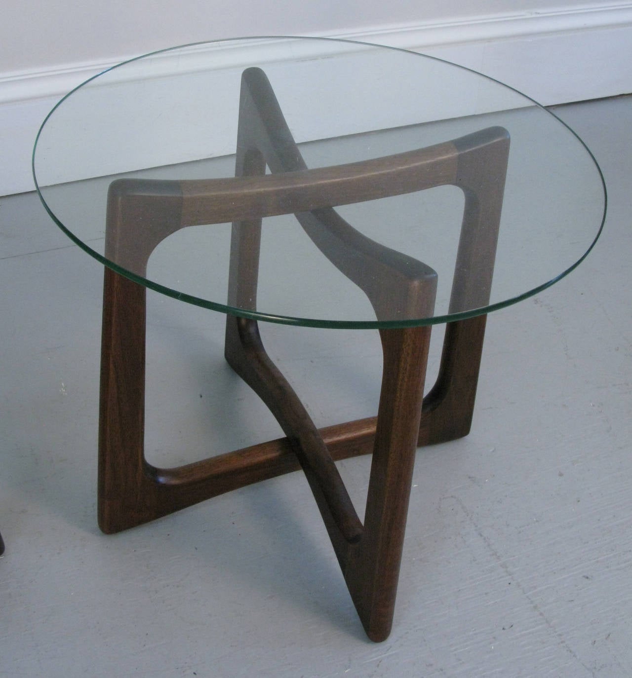 American Pair of Mid-Century End Tables by Adrian Pearsall