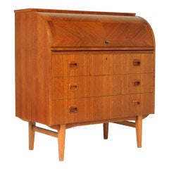 Danish Cylinder Desk Danish Cylinder Desk