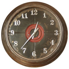 Industrial Vintage Steel Clock