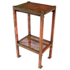 Industrial Two-Tier Iron Stand