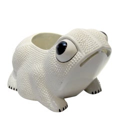 Large Frog Planter