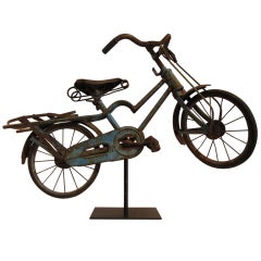 1960s Mounted Bicycle