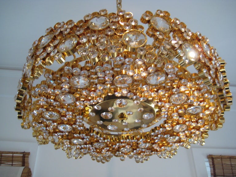 Austrian 1950's chandelier of the very highest quality. Produced by Palwa, in Vienna, with a jewel like attention to detail. .