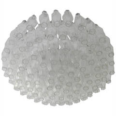 Venini Polyhedral Ceiling Fixture