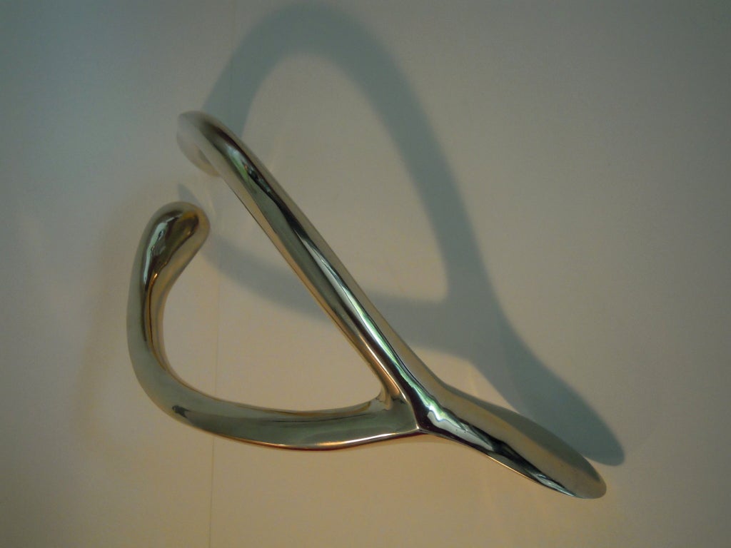 Bronze Sculpture of a Wishbone
