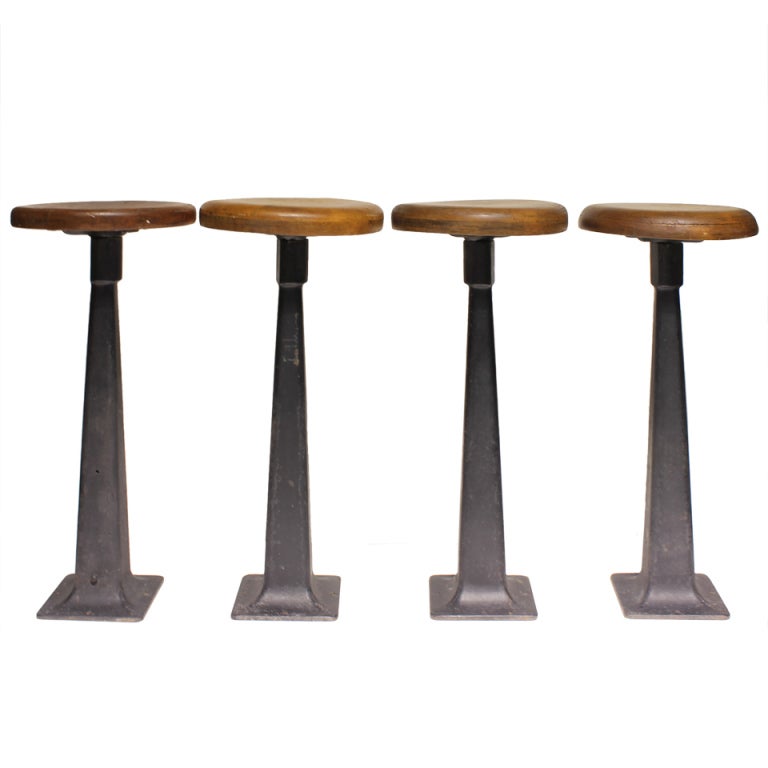 1930's Ice Cream Parlor Stools at 1stDibs ice cream stool
