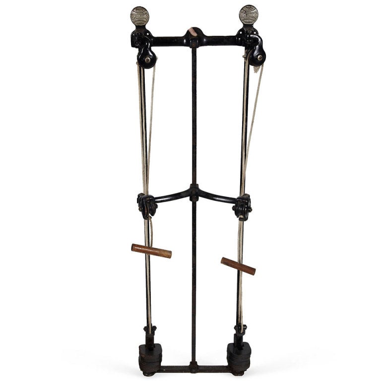 Antique, Weight Lifting Exercise Equipment by Spalding at 1stdibs