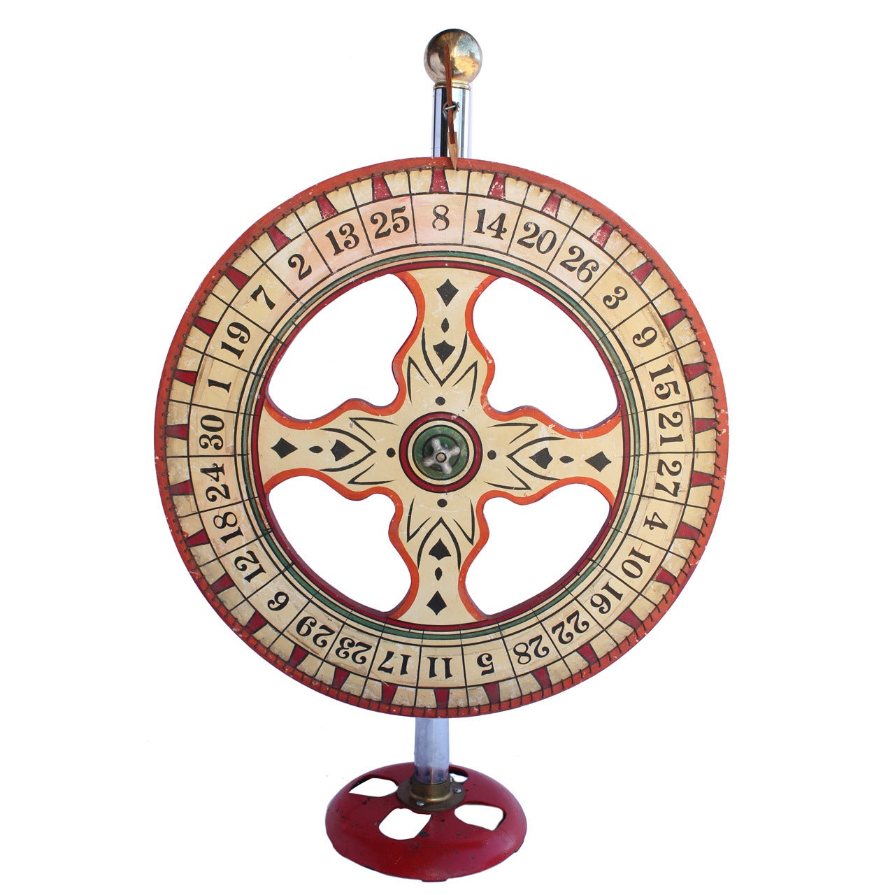 Vintage Carnival Game Wheel For Sale