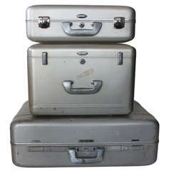 Vintage Mid Century Halliburton Suitcases