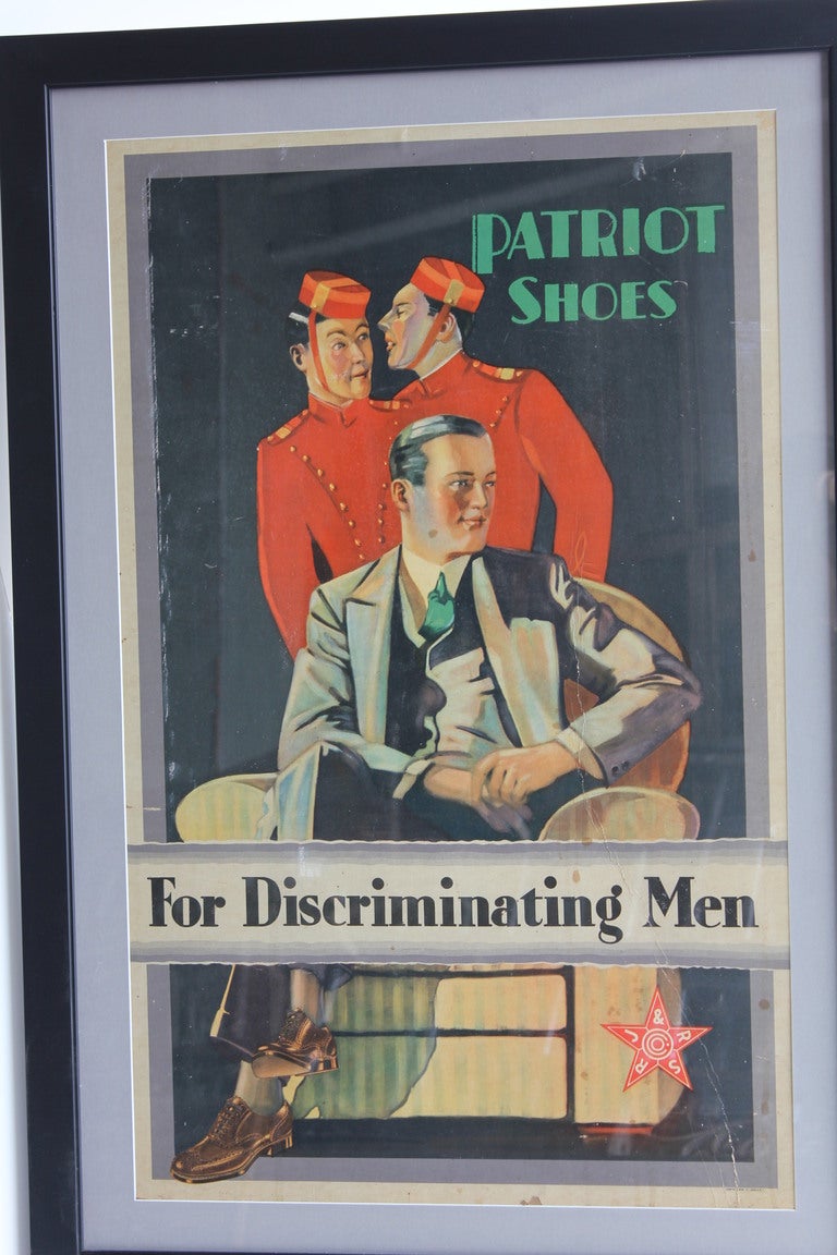 Art Deco advertising poster 