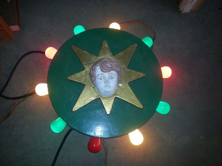 antique carnival light up angel plaque 2 available for antique carnival light up angel plaque 2 available for
