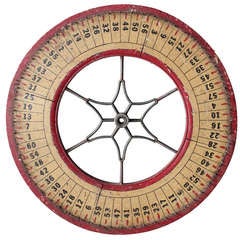 Vintage Game Wheel by State Novelty Company