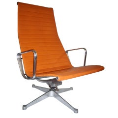 Eames for Herman Miller  Aluminum High Back  Lounge Chair