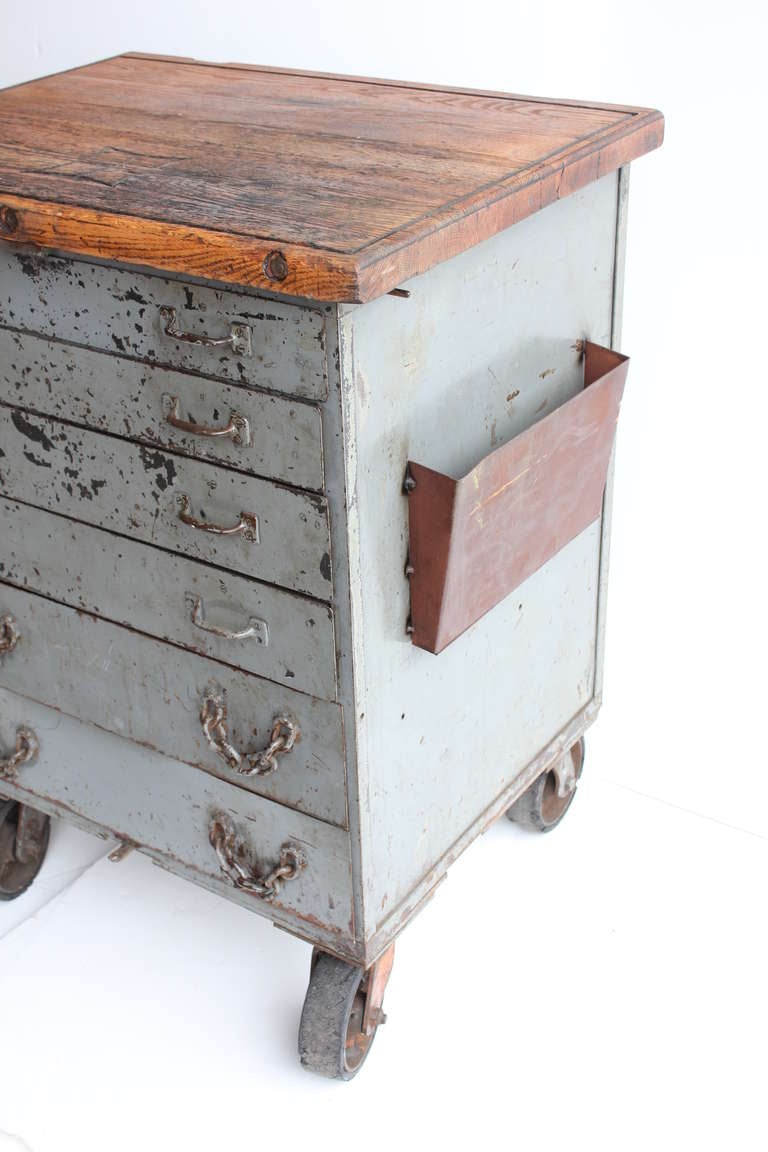 Vintage American Industrial Metal at 1stdibs