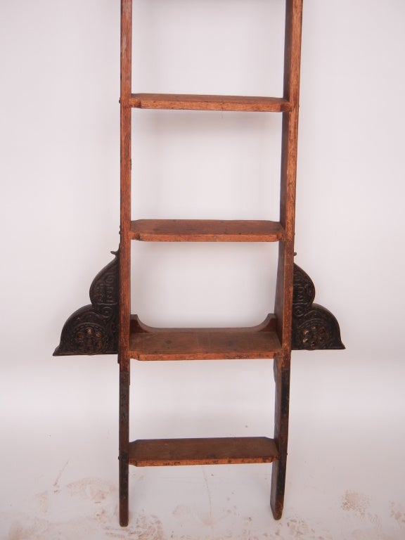 Late 1800's American library ladder