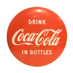 1950's Coca Cola porcelain sign