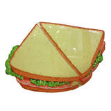 Retro Giant 1950's Convex Cut-Out Ham Sandwich Sign