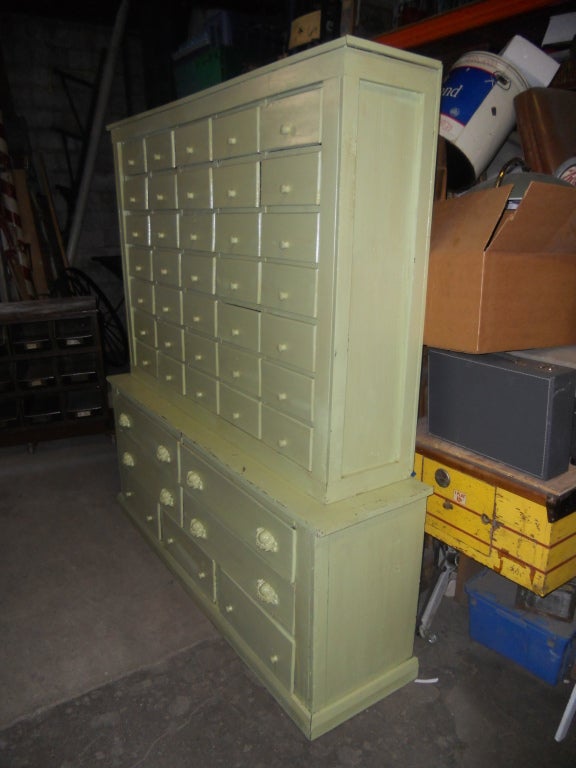 1920's American wooden General Store Cabinet