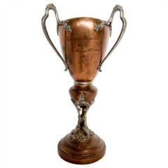 Antique 1900's Copper Loving Cup