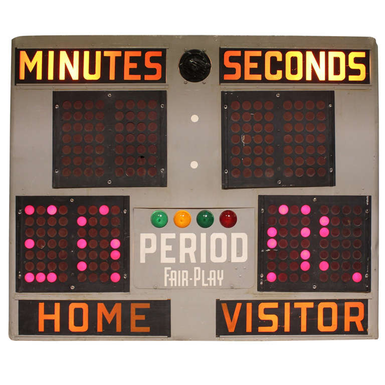 1950's Scoreboard at 1stdibs