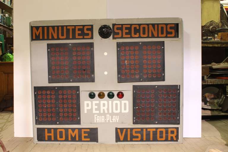 American 1950's Scoreboard