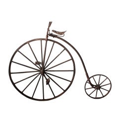 Late 1800's American High Wheeler Bicycle