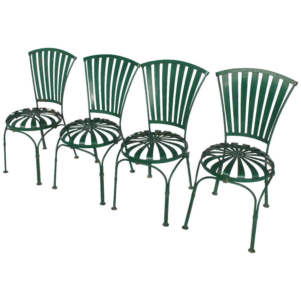 French Garden Chairs by Francois Carre at 1stDibs