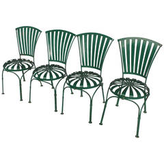 French Garden Chairs by Francois Carre