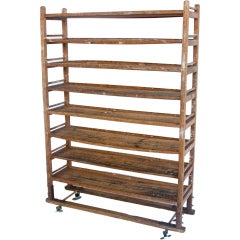 Antique Bakery Wooden Shelves