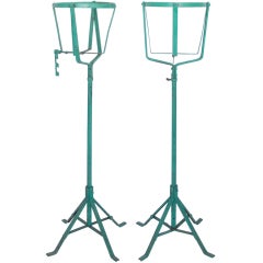 Antique Iron Plant Stands