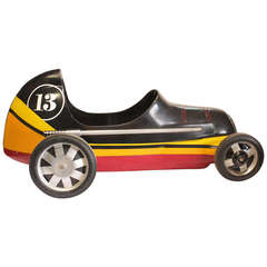 Vintage "Lucky 13 " Soap Box Derby Carnival Ride Car