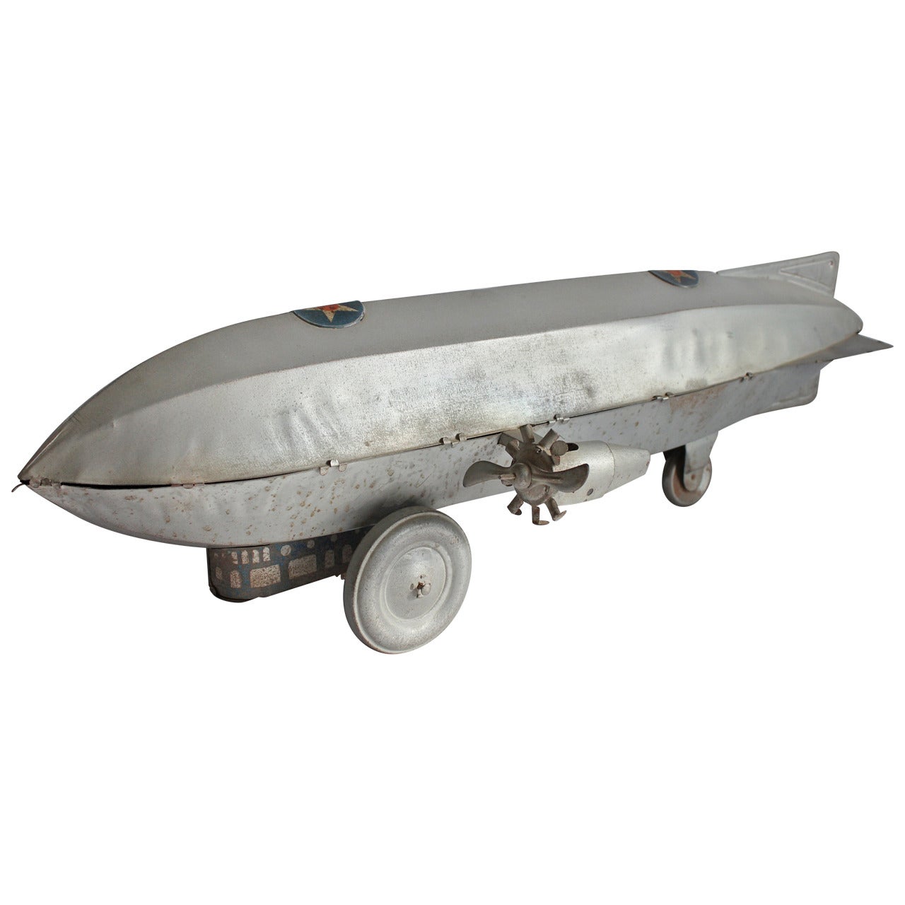 1930s Metal Zeppelin Model