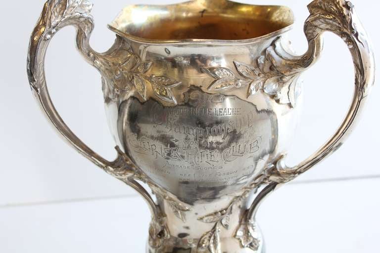 American 1910's Indoor Rifle League Loving Cup For Sale