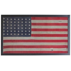 Vintage Original 48 Stars American Flag