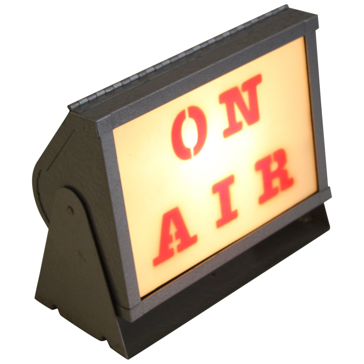 Vintage Light-Up Radio Sign, "On Air"