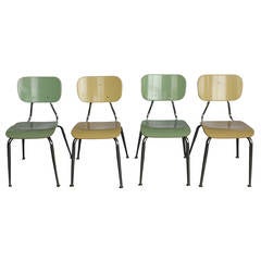 Vintage 1950s American School Chairs, 50 available