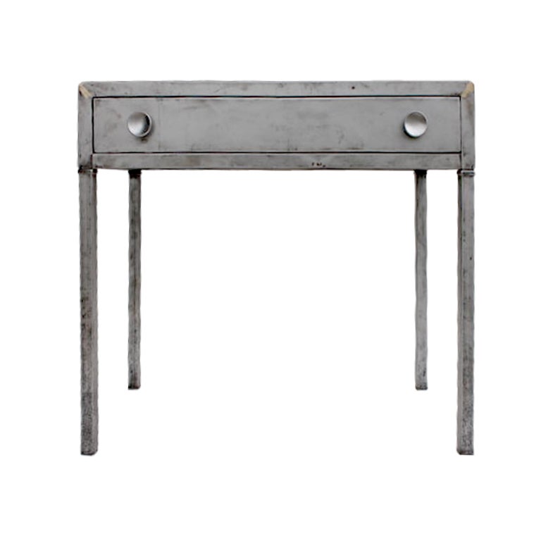 Norman Bel Geddes Style Metal Desk