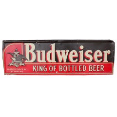 1950's Budweiser sign