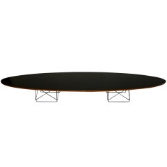 Eames Surfboard Elliptical coffee table by Herman Miller
