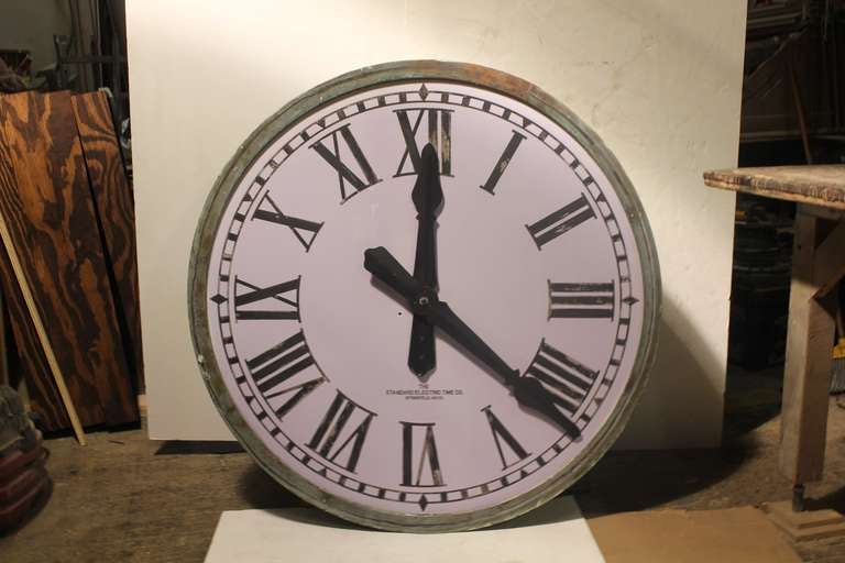 1900's Over Sized Tower Light Up Clock