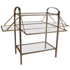 1930
s French Brass Serving Table 1930
s French Brass Serving Table