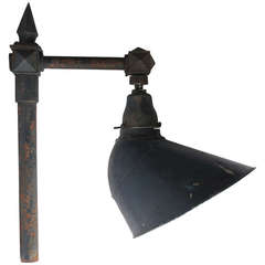Antique Industrial Wall Sconce 11