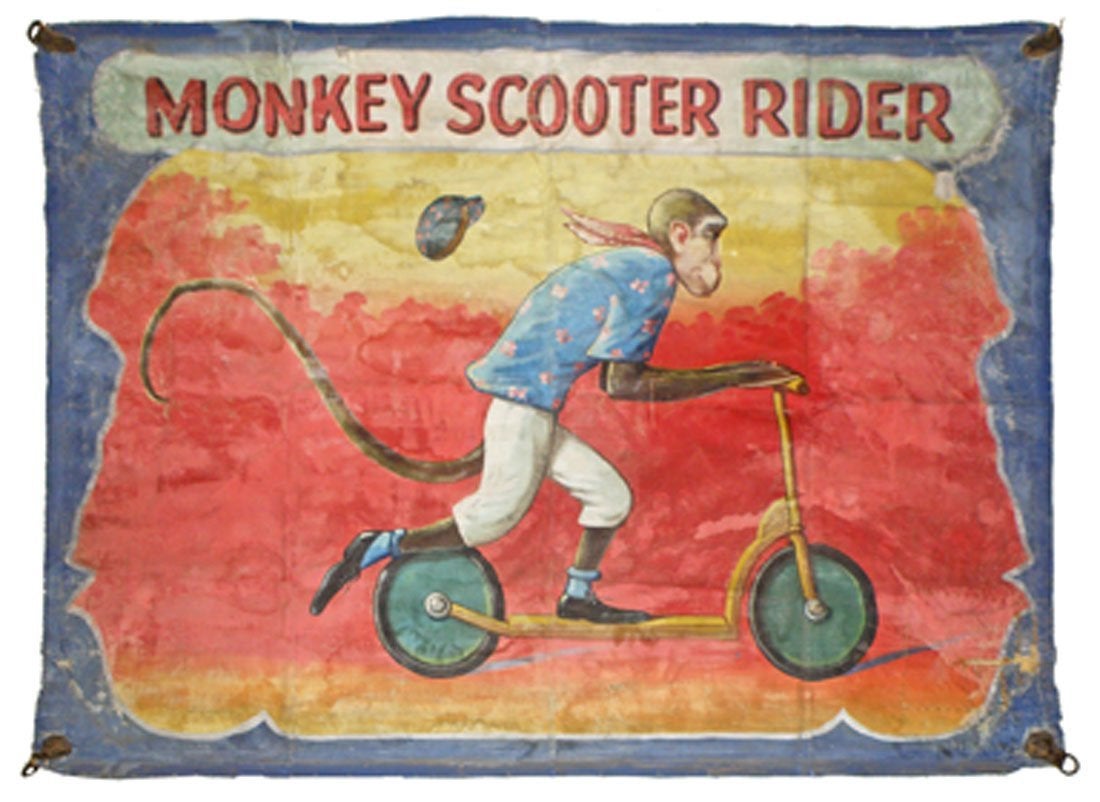 1930's circus banner 