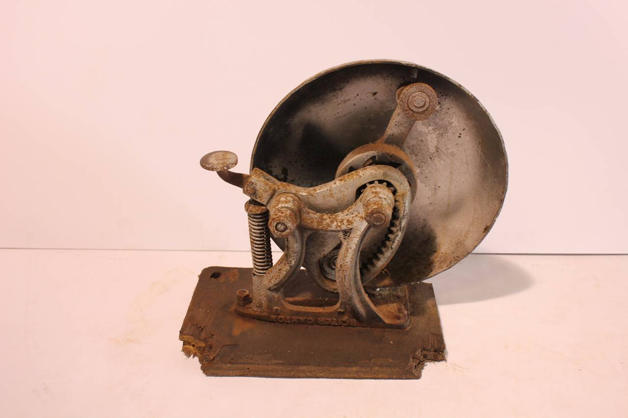 Sporting Art Antique Step on Boxing Ring Bell