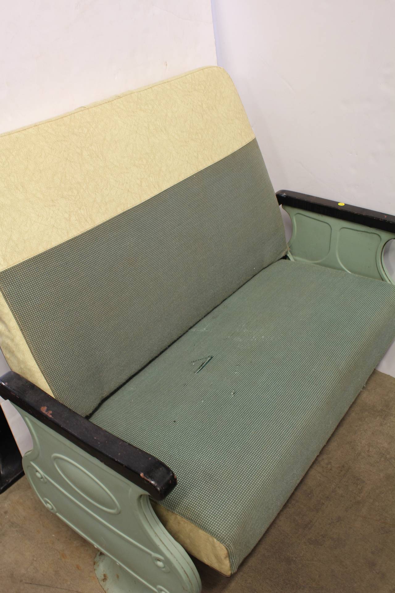 1910s Trolley Train Bench